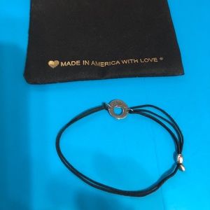 Alex and Ani "Apple of My Eye" Pull Cord Bracelet